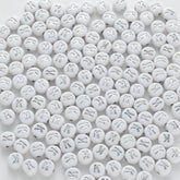 BD00094-02-silver-letter-white-opaque-coin-alphabet-beads-single-k-4×7mm